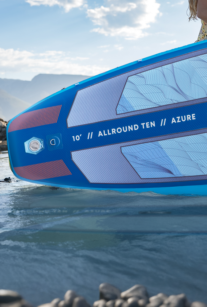 Aquaplanet ALLROUND TEN 10' Pack Paddle Gonflable - Azure