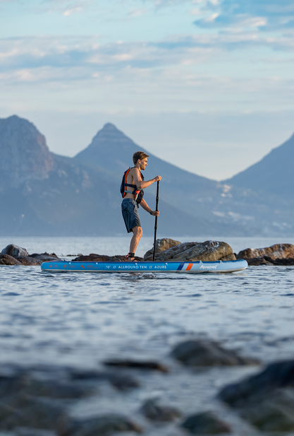 Aquaplanet ALLROUND TEN 10' Pack Paddle Gonflable - Azure