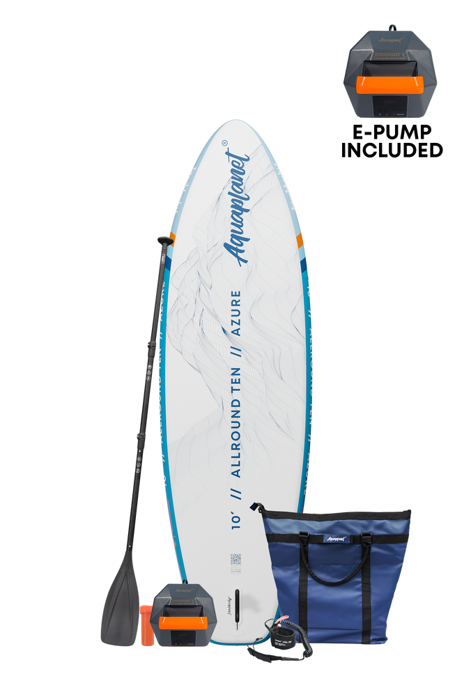 Aquaplanet ALLROUND TEN 10' Pack Paddle Gonflable - Azure