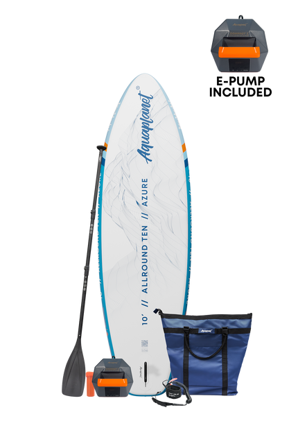 Aquaplanet ALLROUND TEN 10' Pack Paddle Gonflable - Azure