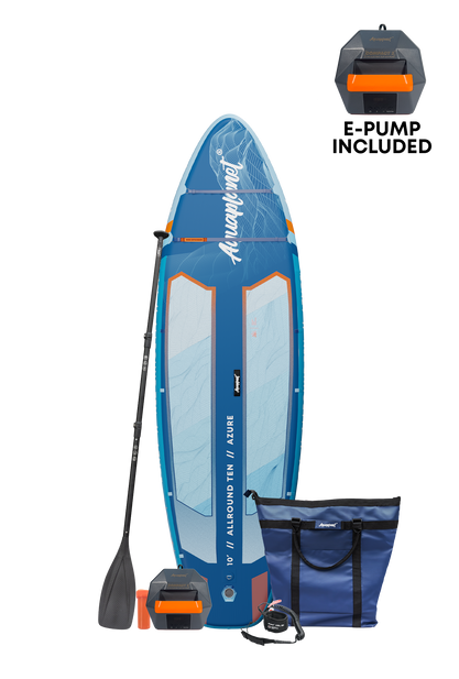Aquaplanet ALLROUND TEN 10' Pack Paddle Gonflable - Azure