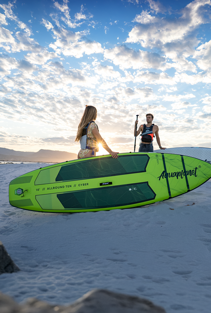 Aquaplanet ALLROUND TEN 10' Pack Paddle Gonflable - Cyber