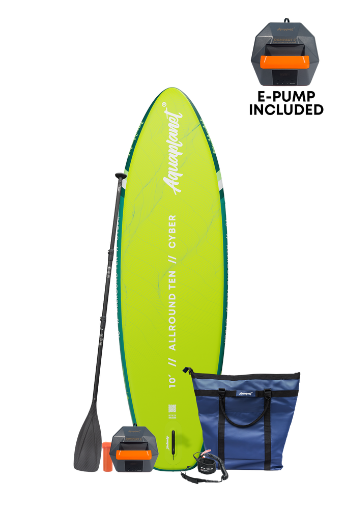 Aquaplanet ALLROUND TEN 10' Pack Paddle Gonflable - Cyber