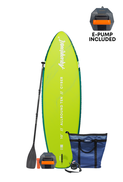Aquaplanet ALLROUND TEN 10' Pack Paddle Gonflable - Cyber