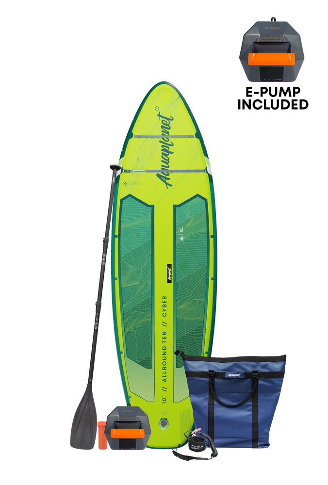 Aquaplanet ALLROUND TEN 10' Pack Paddle Gonflable - Cyber