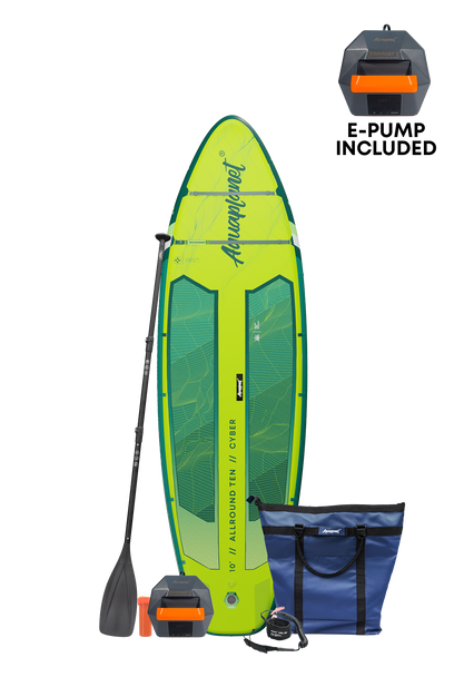 Aquaplanet ALLROUND TEN 10' Pack Paddle Gonflable - Cyber
