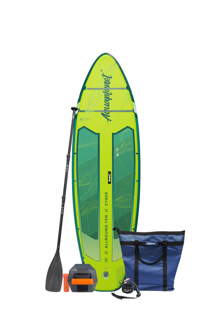 Aquaplanet ALLROUND TEN 10' Pack Paddle Gonflable - Cyber
