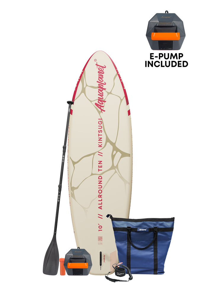 Aquaplanet ALLROUND TEN 10' Pack Paddle Gonflable - Kintsugi