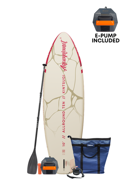 Aquaplanet ALLROUND TEN 10' Pack Paddle Gonflable - Kintsugi