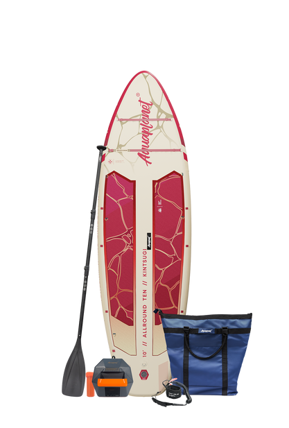 Aquaplanet ALLROUND TEN 10' Pack Paddle Gonflable - Kintsugi