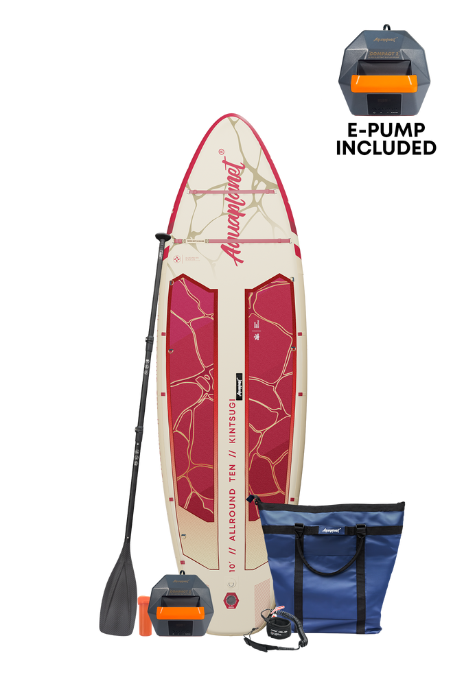 Aquaplanet ALLROUND TEN 10' Pack Paddle Gonflable - Kintsugi