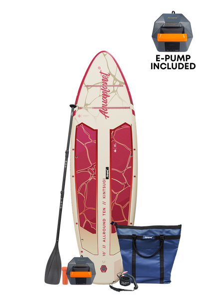 Aquaplanet ALLROUND TEN 10' Pack Paddle Gonflable - Kintsugi