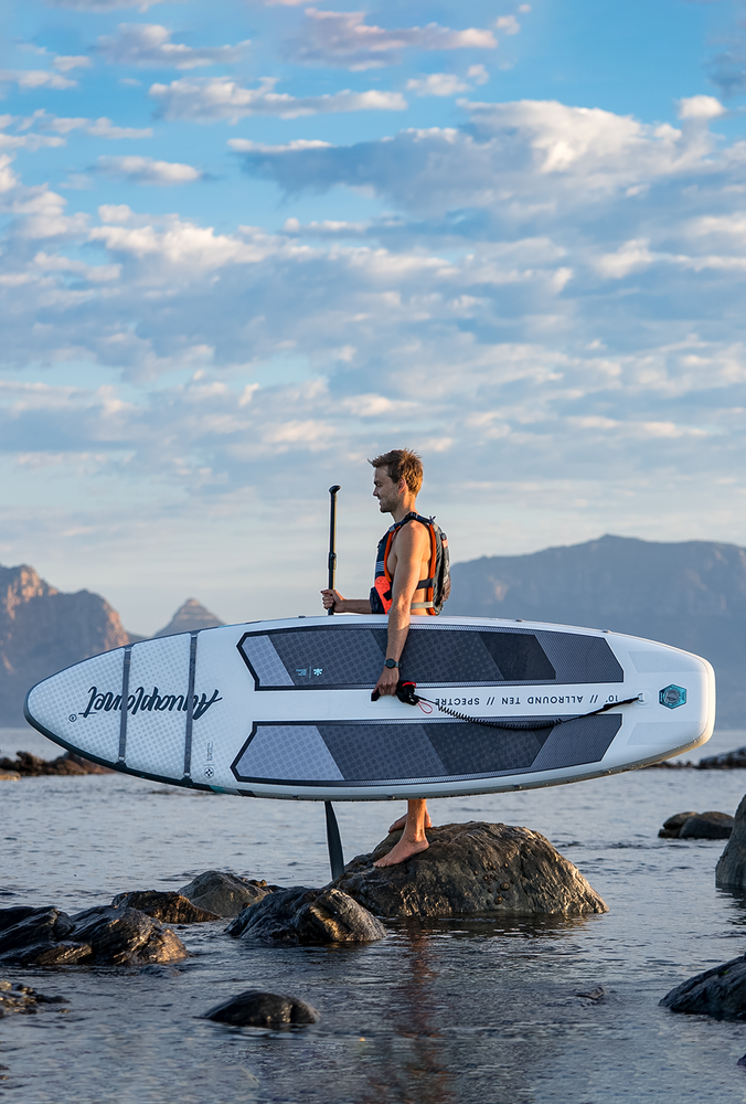 Aquaplanet ALLROUND TEN 10' Pack Paddle Gonflable - Spectre