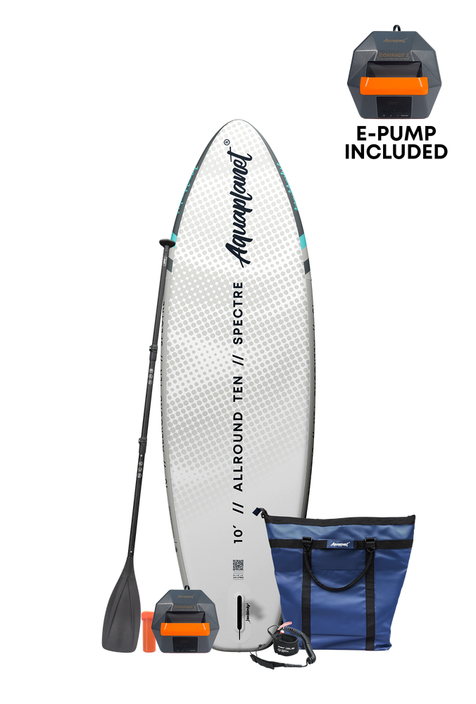 Aquaplanet ALLROUND TEN 10' Pack Paddle Gonflable - Spectre