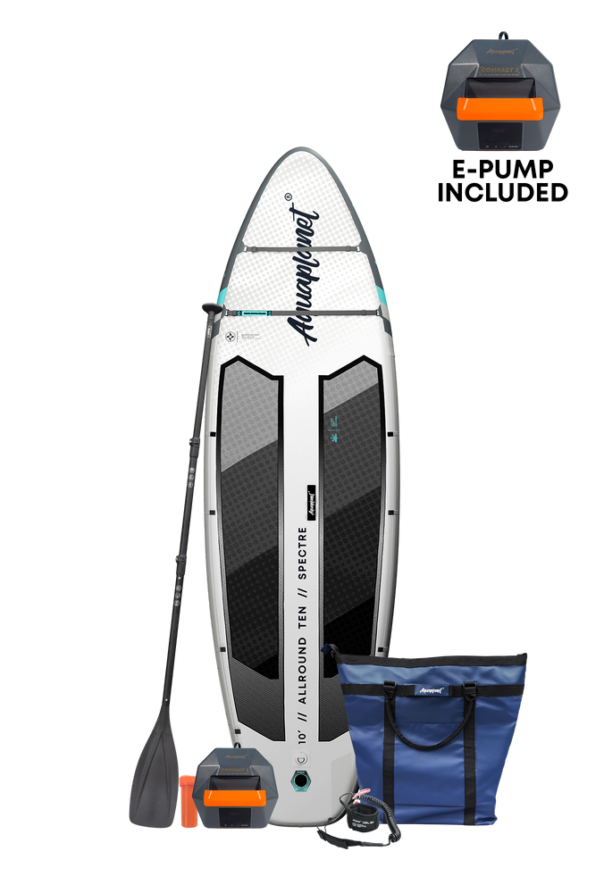 Aquaplanet ALLROUND TEN 10' Pack Paddle Gonflable - Spectre