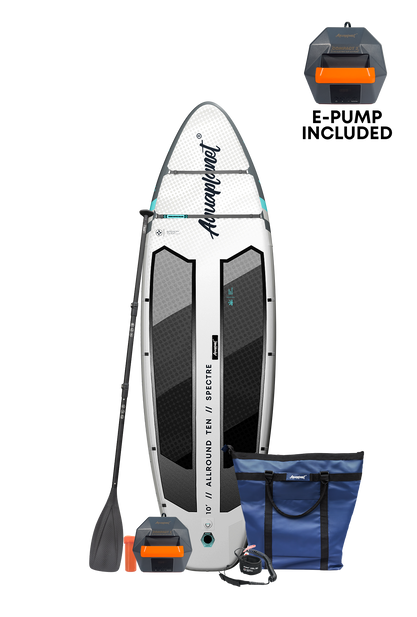 Aquaplanet ALLROUND TEN 10' Pack Paddle Gonflable - Spectre