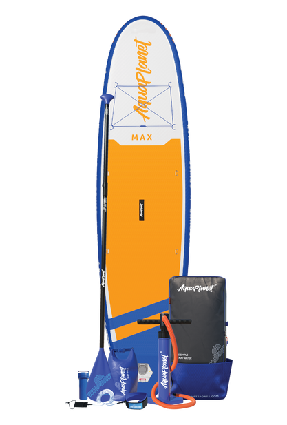 Ensemble de planche à pagaie gonflable Aquaplanet MAX 10'6″ - Orange
