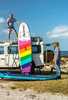 Ensemble de planche à pagaie gonflable Aquaplanet MAX 10'6″ - arc-en-ciel