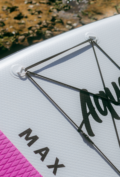 Ensemble de planche à pagaie gonflable Aquaplanet MAX 10'6″ - arc-en-ciel