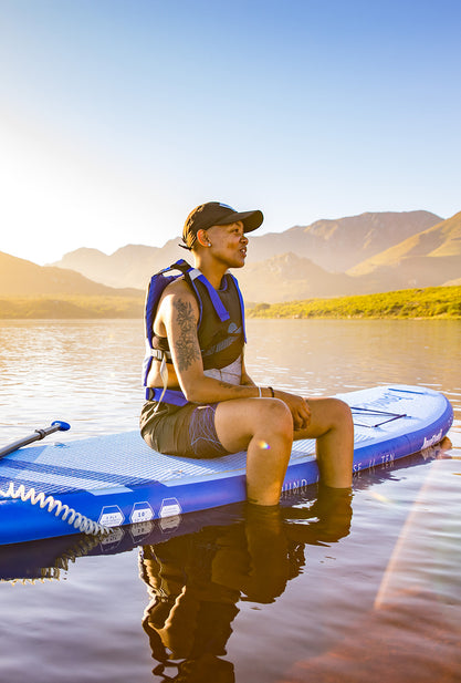 Ensemble de planche à pagaie gonflable ALLROUND TEN 10' d'Aquaplanet - Bleu