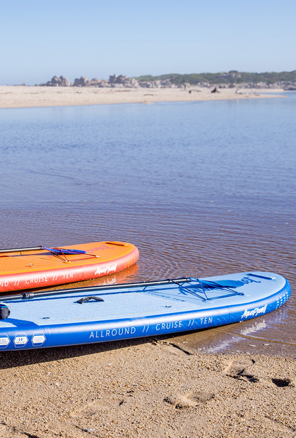 Ensemble de planche à pagaie gonflable ALLROUND TEN 10' d'Aquaplanet - Bleu