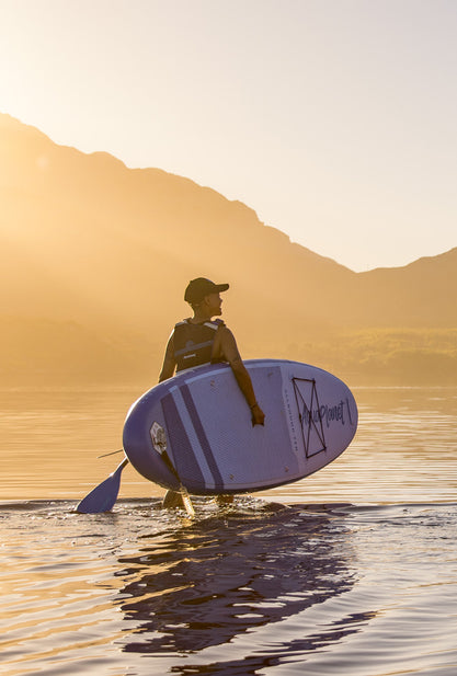 Ensemble de planche à pagaie gonflable ALLROUND TEN 10' d'Aquaplanet - Bleu