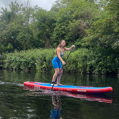 Ensemble de planche à pagaie gonflable Aquaplanet PACE 10'6″ - Rouge/Bleu
