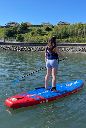 Ensemble de planche à pagaie gonflable Aquaplanet PACE 10'6″ - Rouge/Bleu