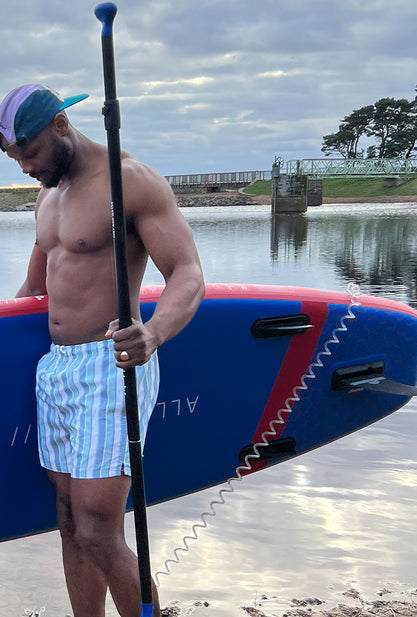 Ensemble de planche à pagaie gonflable Aquaplanet PACE 10'6″ - Rouge/Bleu