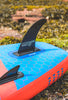 Ensemble de planche à pagaie gonflable Aquaplanet PACE 10'6″ - Rouge/Bleu