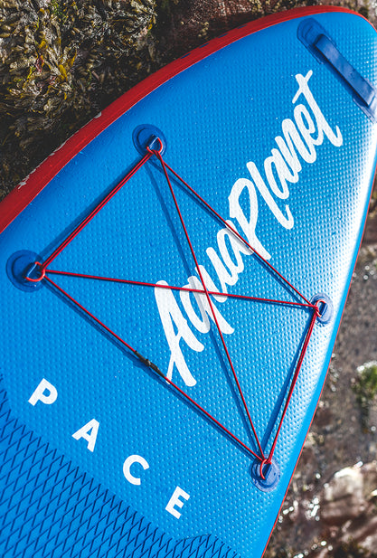 Ensemble de planche à pagaie gonflable Aquaplanet PACE 10'6″ - Rouge/Bleu
