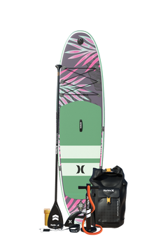 Pack planche à pagaie gonflable Hurley Advantage Dark Smoke 10'6"