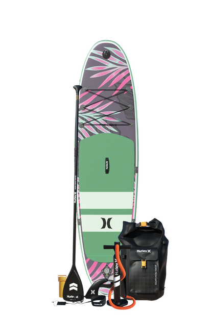 Pack planche à pagaie gonflable Hurley Advantage Dark Smoke 10'6"