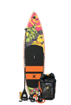 Pack planche à pagaie gonflable Hurley ApexTour Midnight Tropics 10'8"