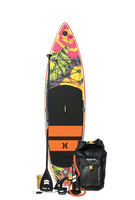 Pack planche à pagaie gonflable Hurley ApexTour Midnight Tropics 10'8